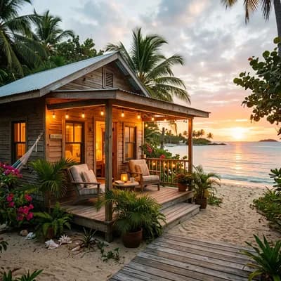 Beachfront vacation rental